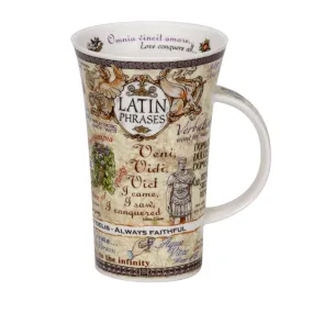 Dunoon Glencoe Latin Phrases Mug