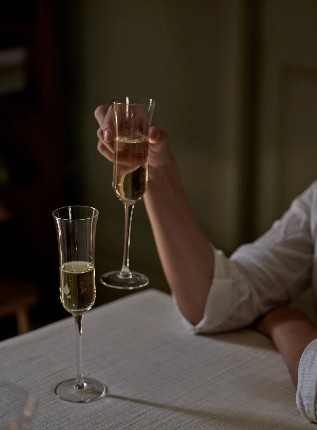 Elise Champagne Flute, Set of Two