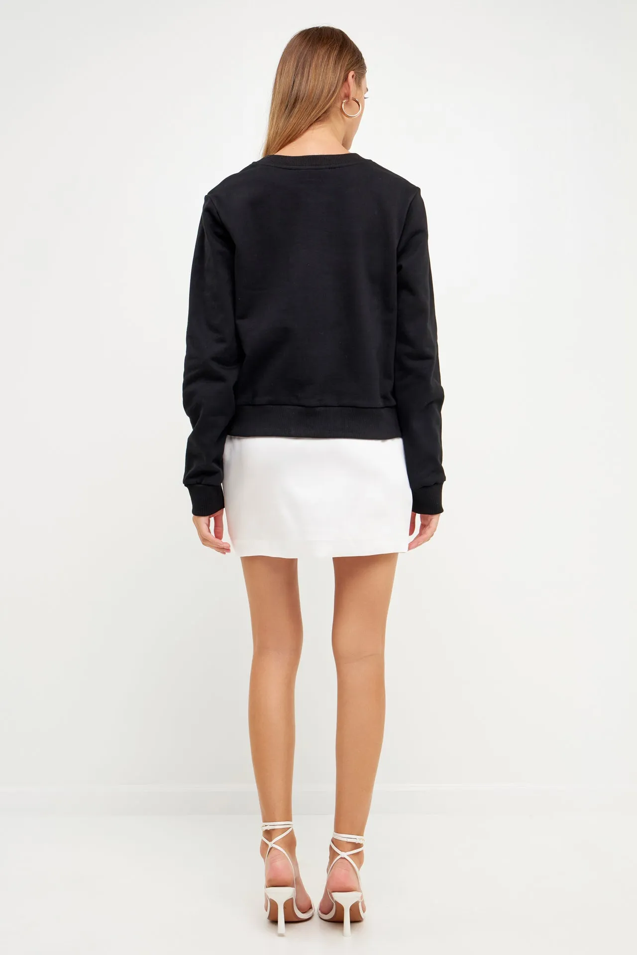 Endless Rose - Lettering Beads Sweatshirt