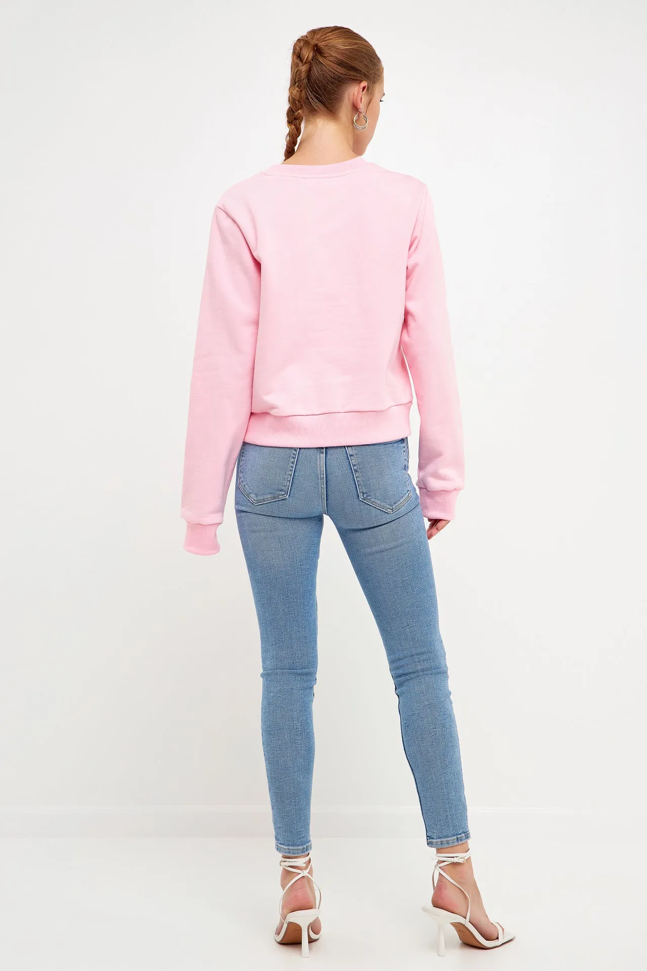 Endless Rose - Lettering Beads Sweatshirt