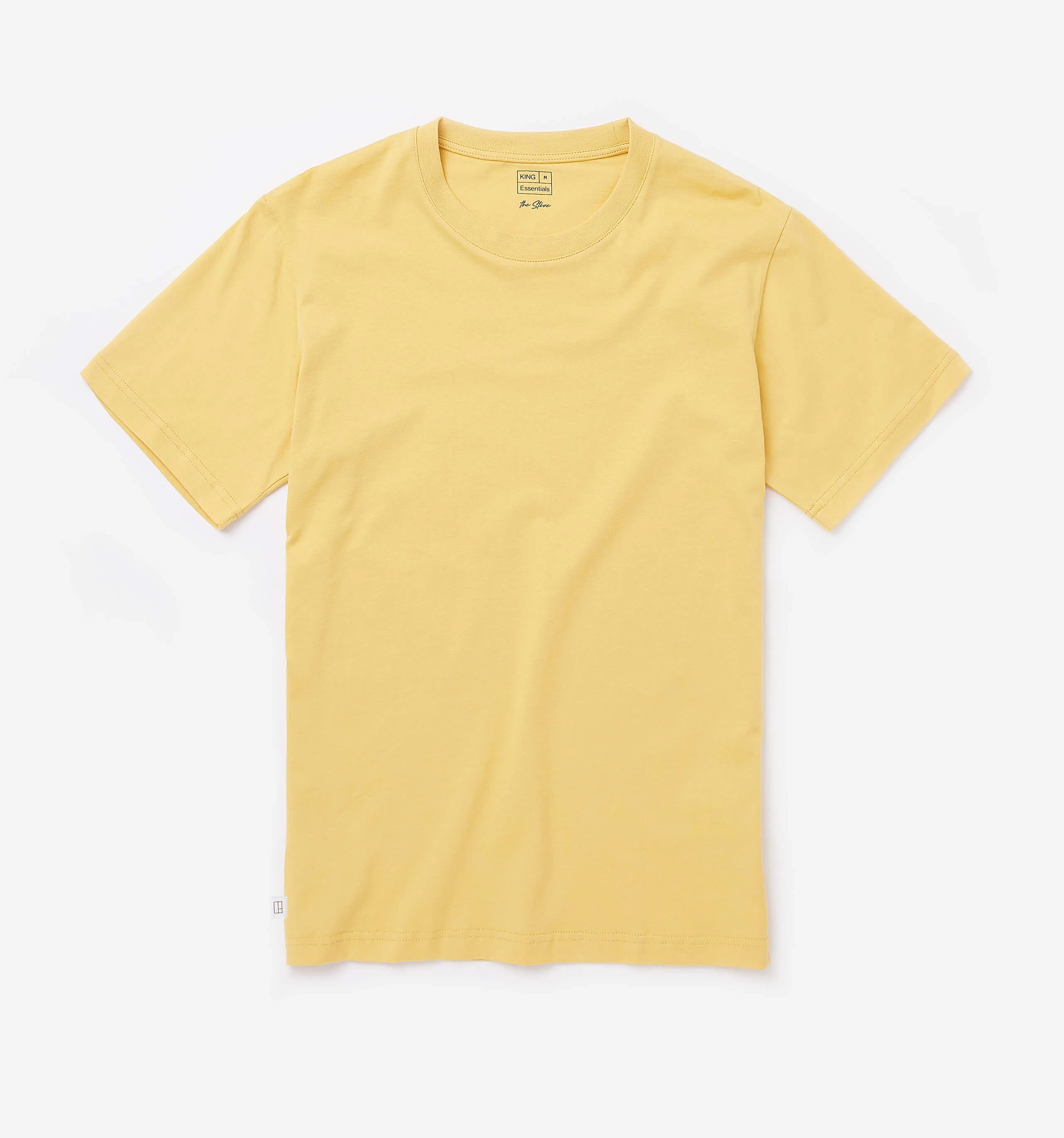 Essential Cotton T-shirt Dark Yellow