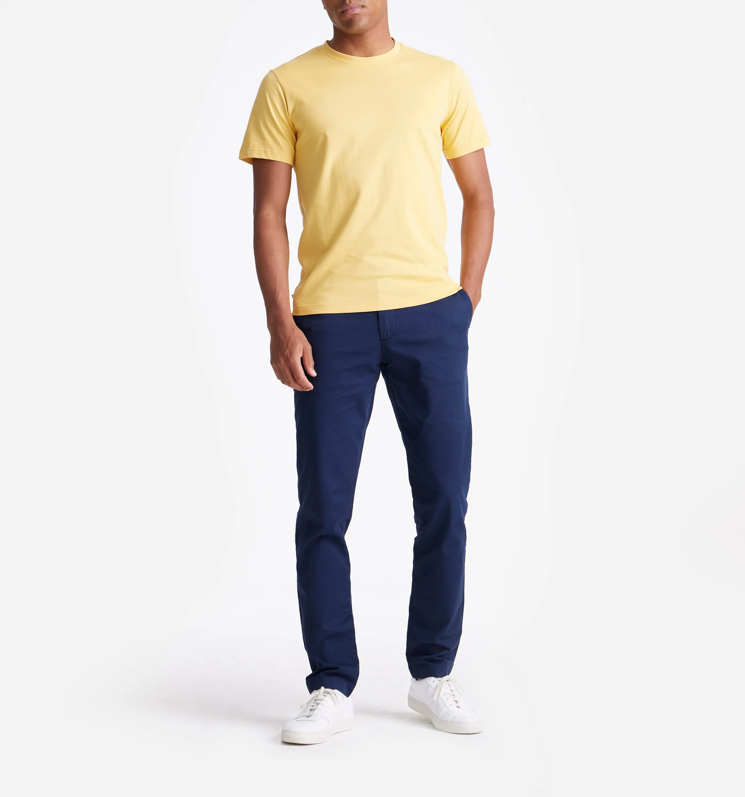 Essential Cotton T-shirt Dark Yellow