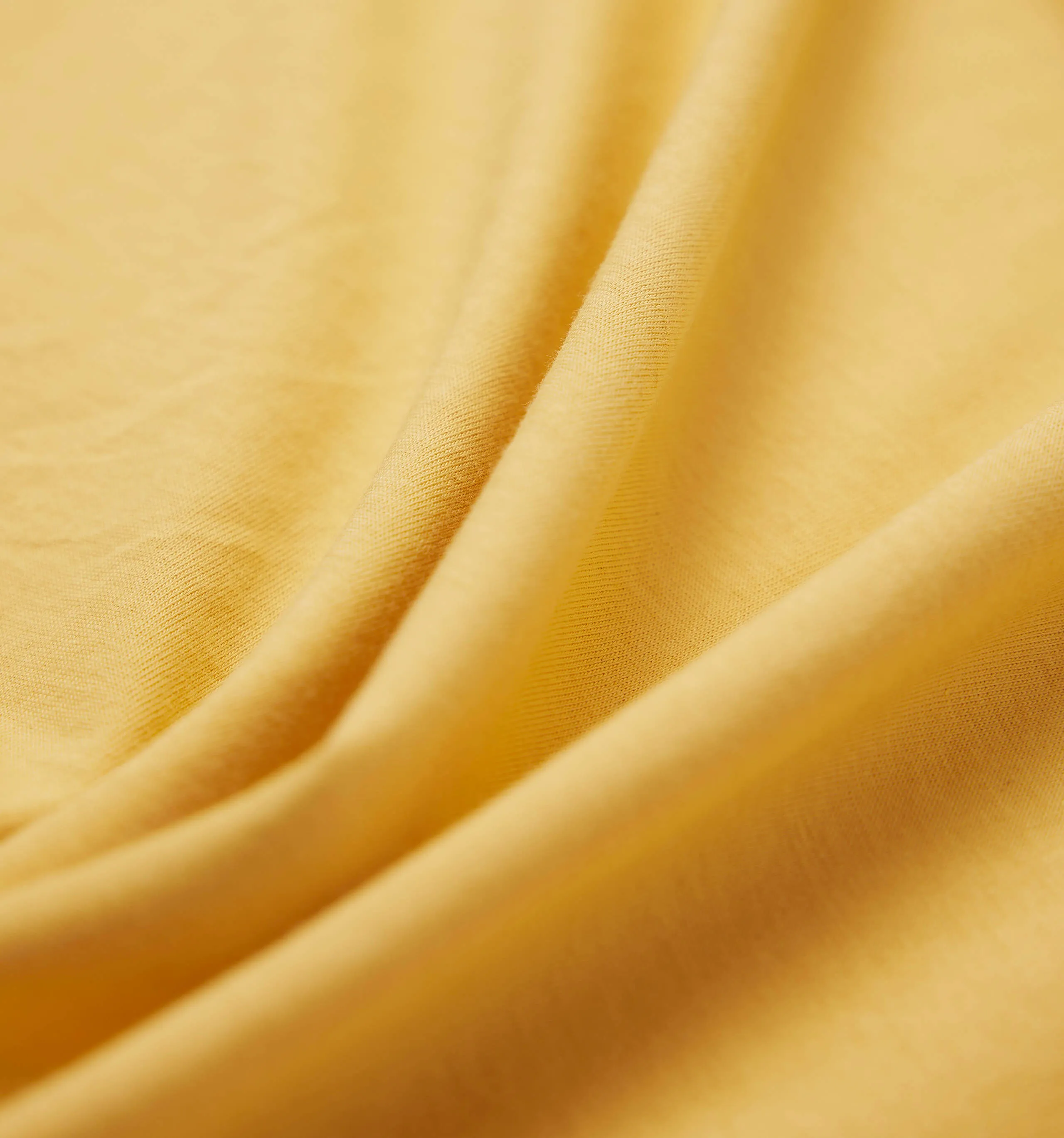 Essential Cotton T-shirt Dark Yellow