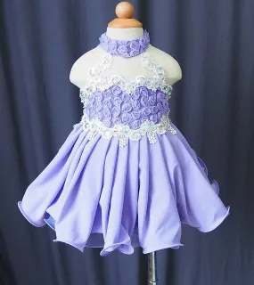 Exquisite Lace Toddler/Infant/Little Girl Baby Doll Pageant Dress with Bowknot