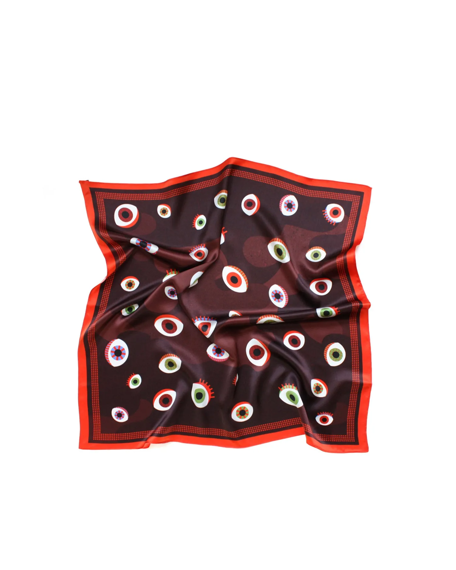 EYE silk scarf