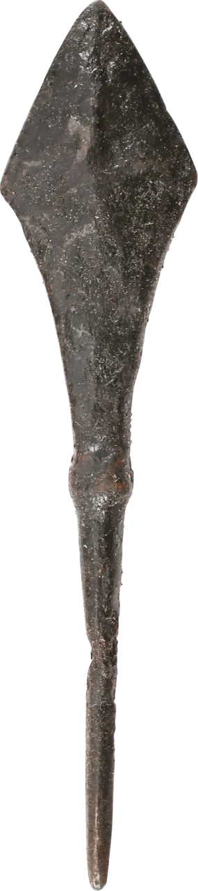 FINE VIKING TANGED ARROWHEAD, C. 9th-10th CENTURY