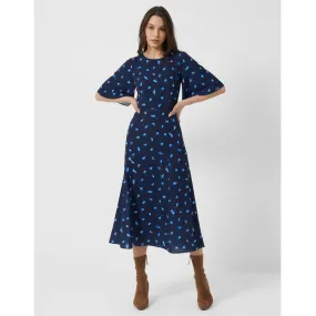 French Connection BHELLE VERONA CREPE MIDI DRESS 71TGC