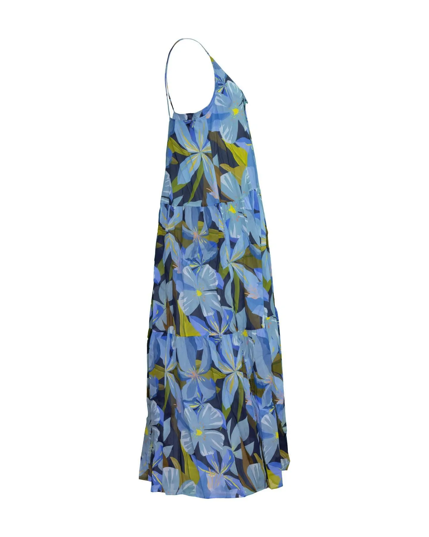 Hawaii Print Spagetti Strap Dress
