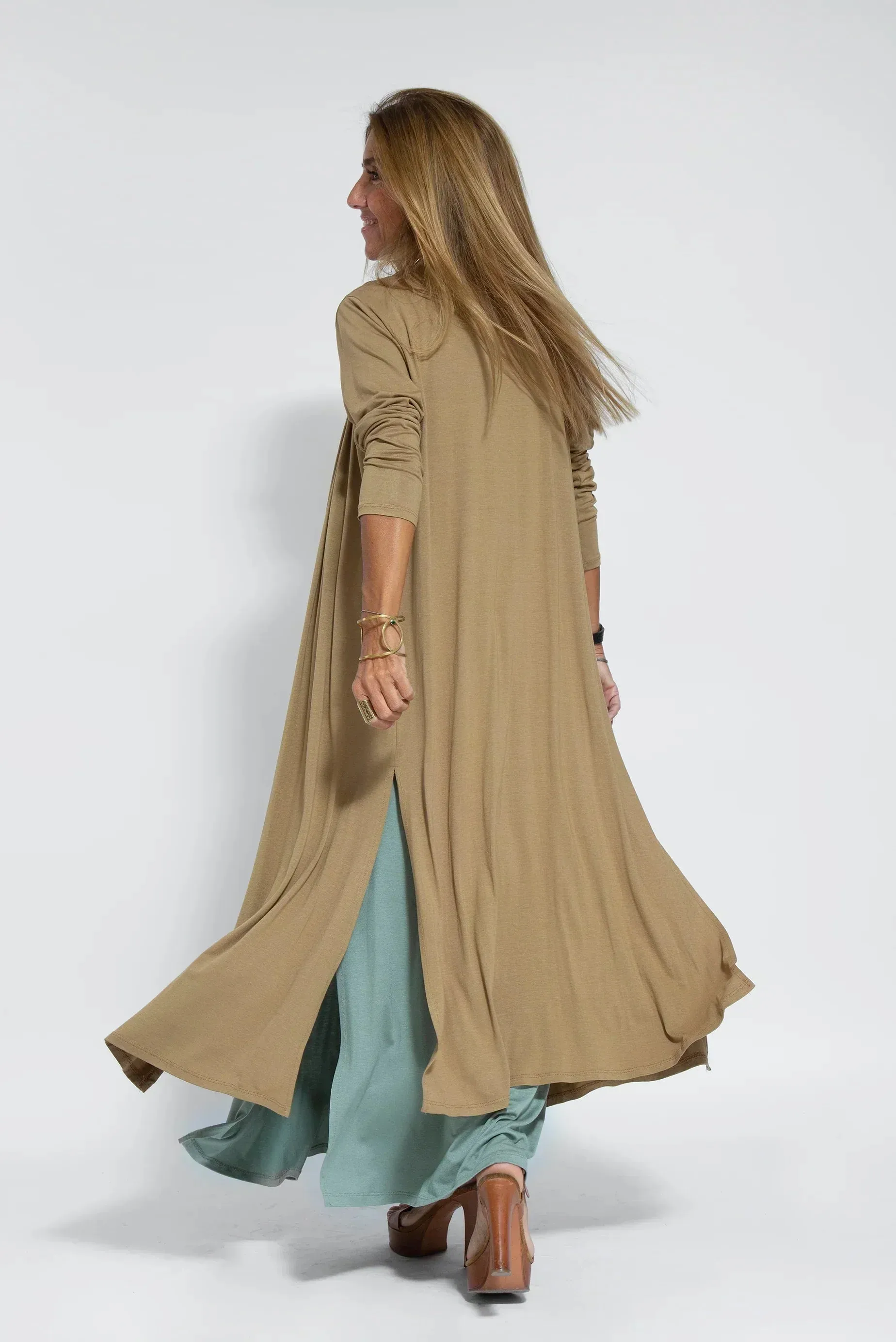 Idina Slimming Dress and Vest Set