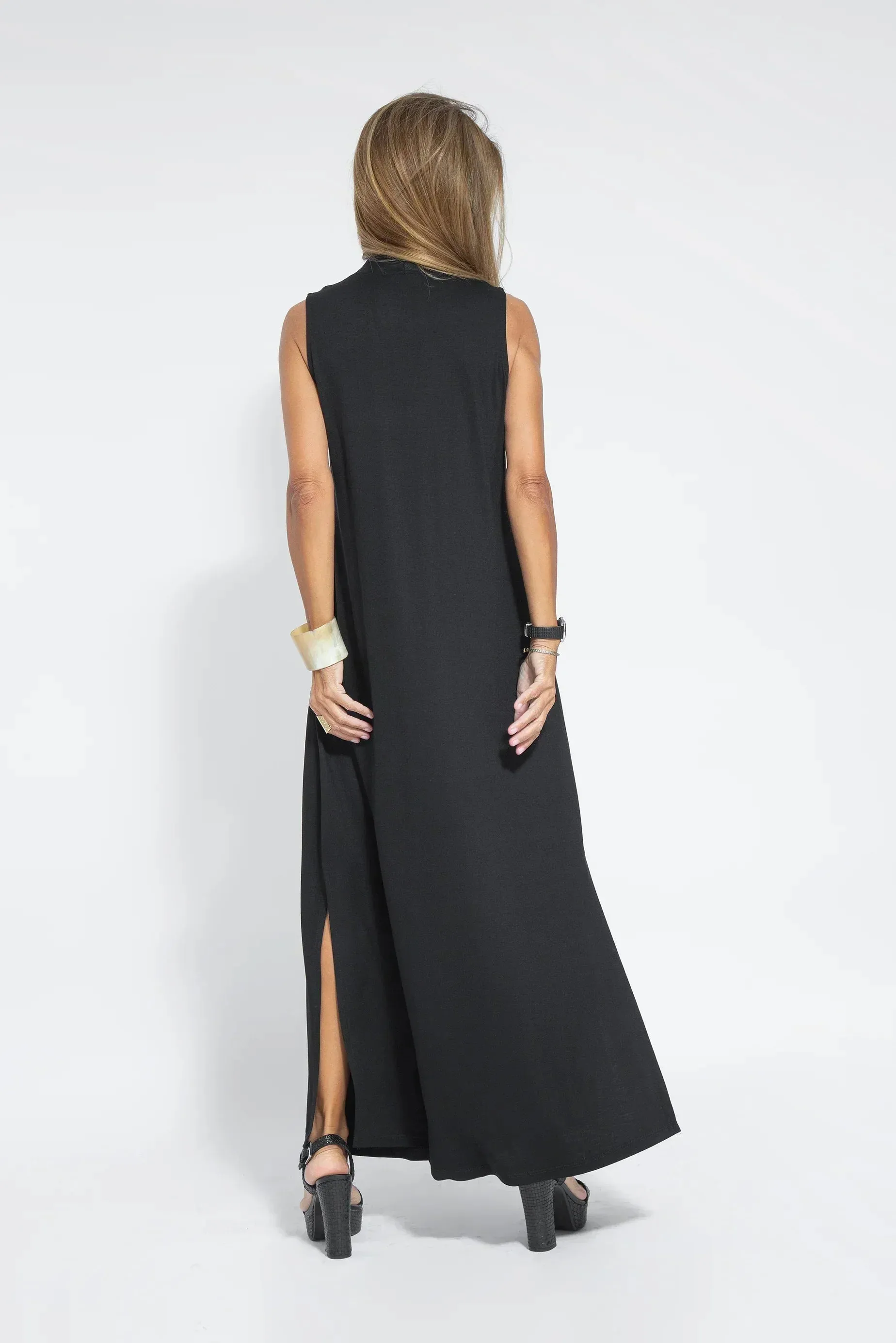 Idina Slimming Dress and Vest Set