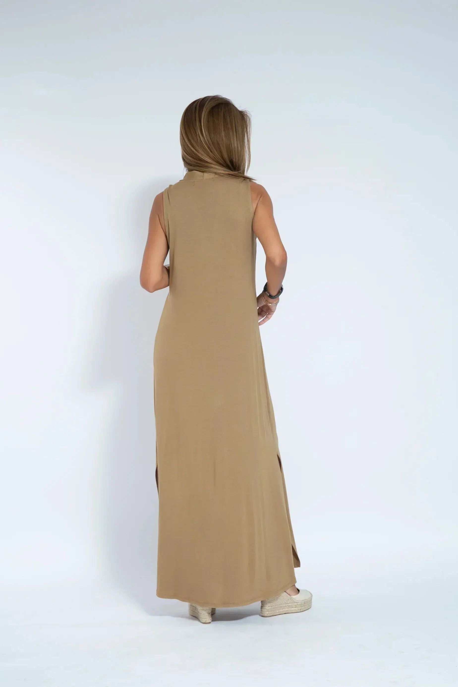 Idina Slimming Dress and Vest Set