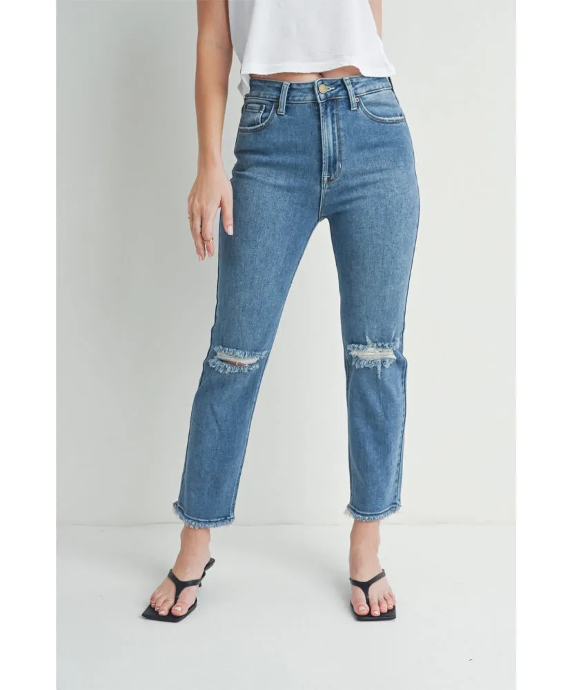 JBD - Alix Ankle Fray Slim