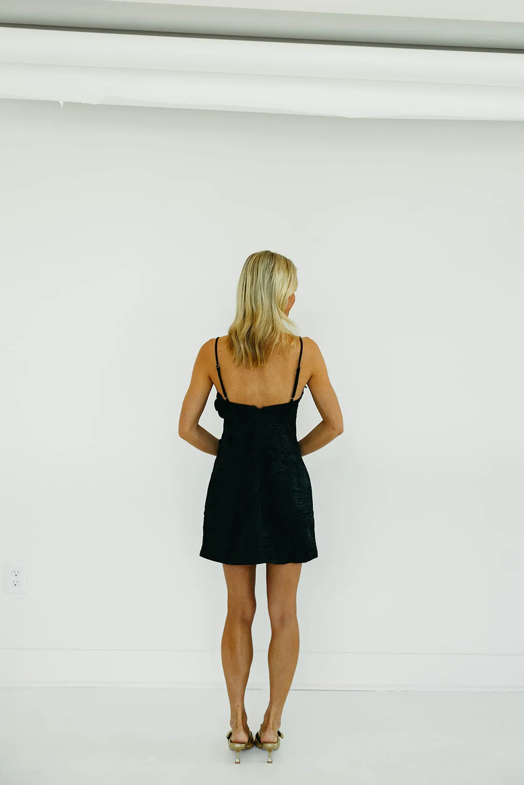 Kayla Mini Dress - Black