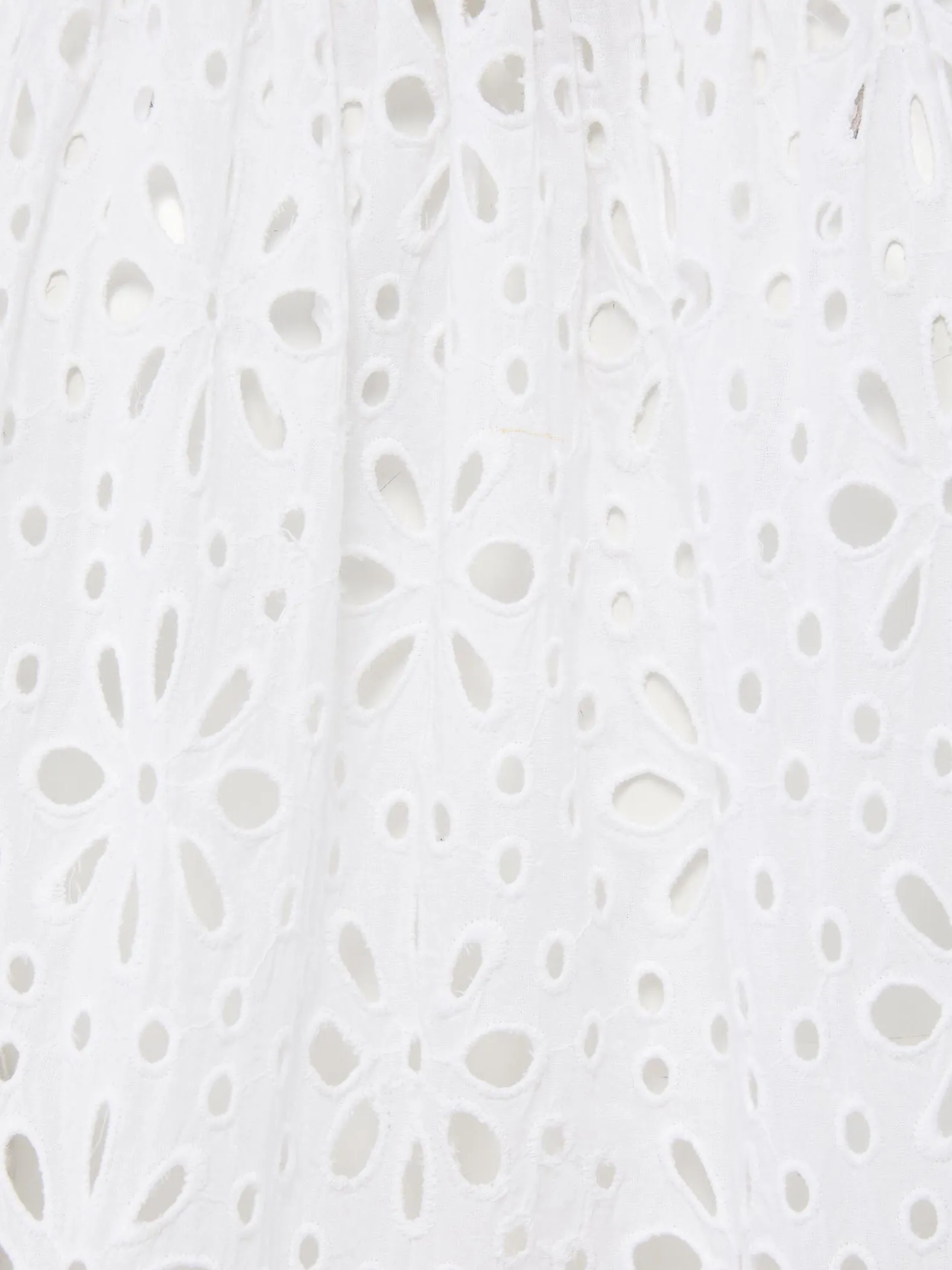 Kristen Dress Seaside Eyelet Fresh White