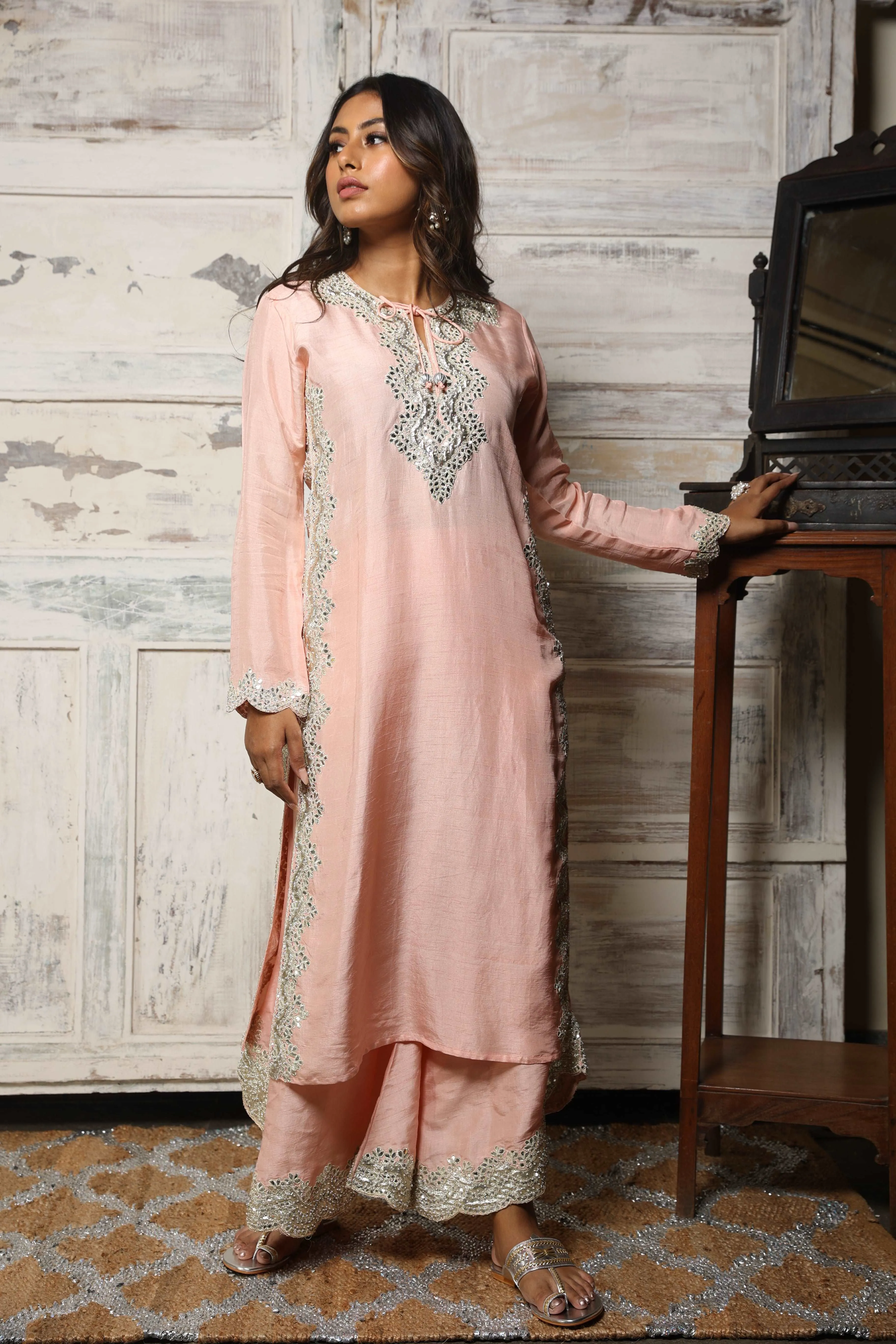 Kurta & flared pant set