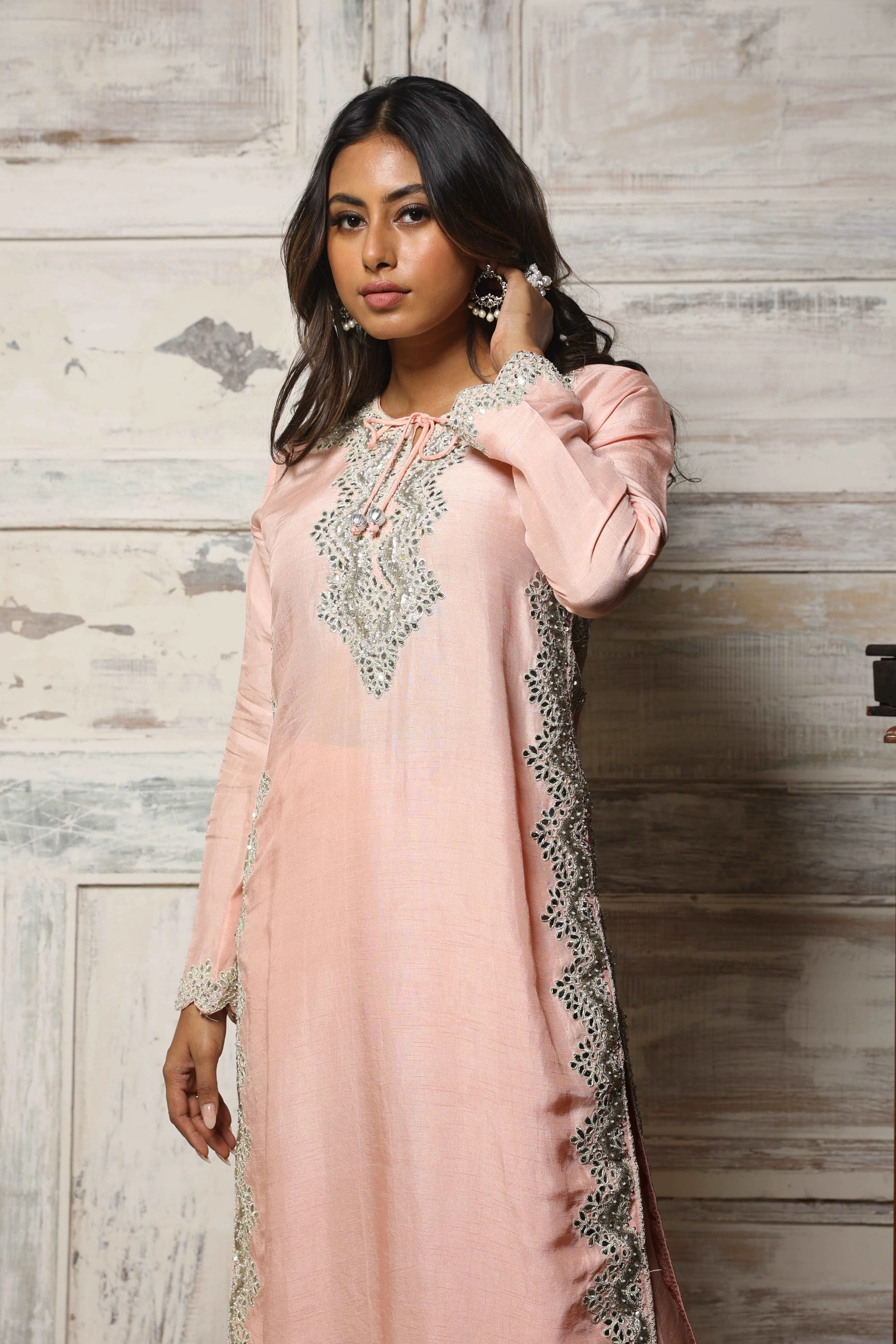 Kurta & flared pant set