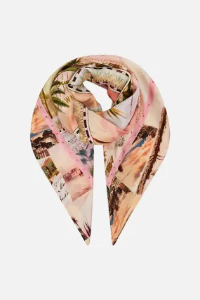 LARGE SQUARE SCARF MILLAS GOT MAIL