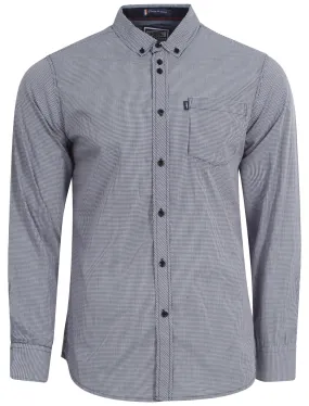 Le Shark Dolton cotton shirt in white