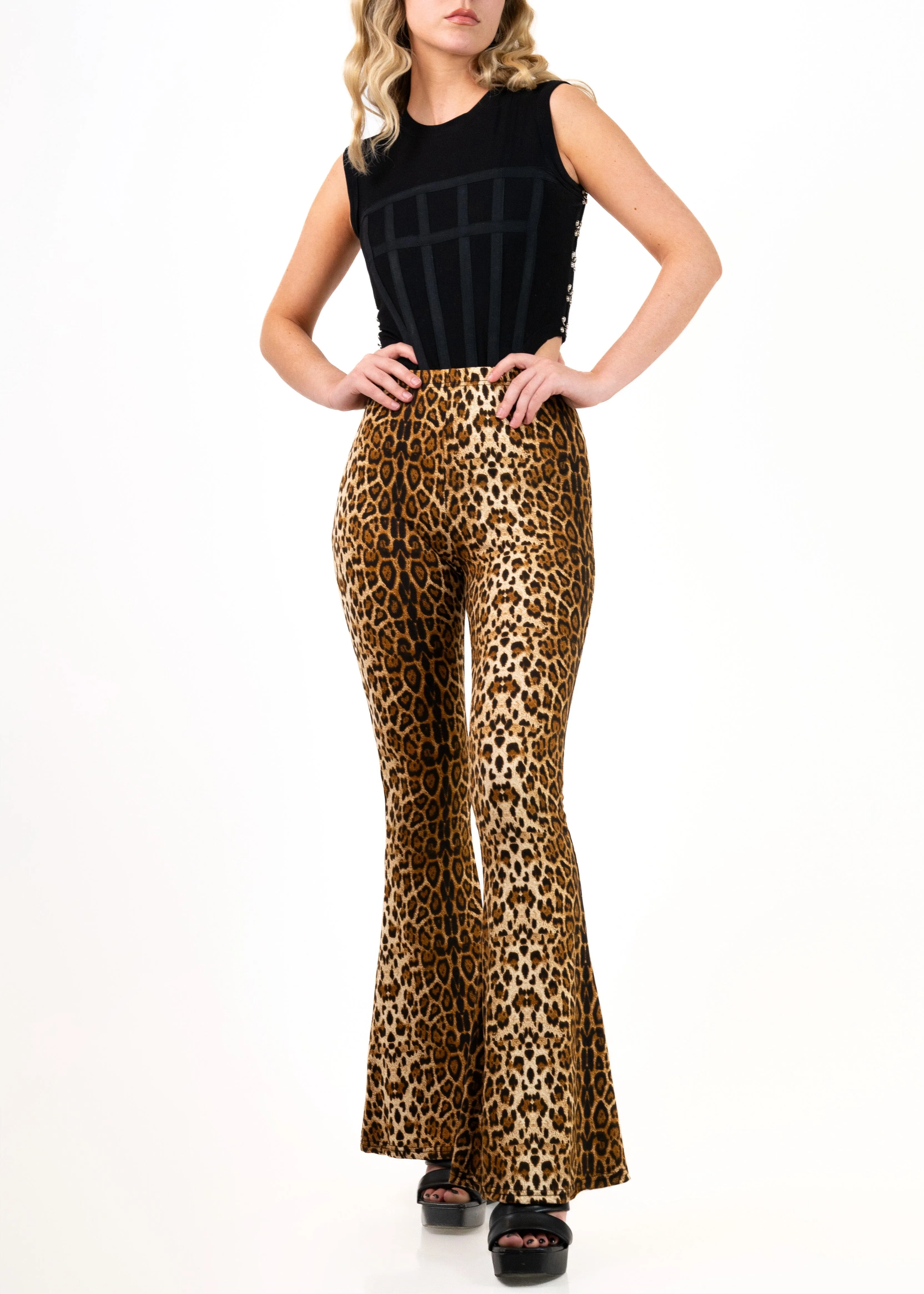 Leopard Flared Pant