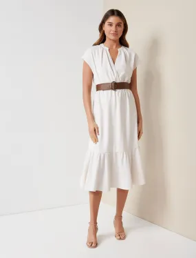 Lola Belted Midi Dress