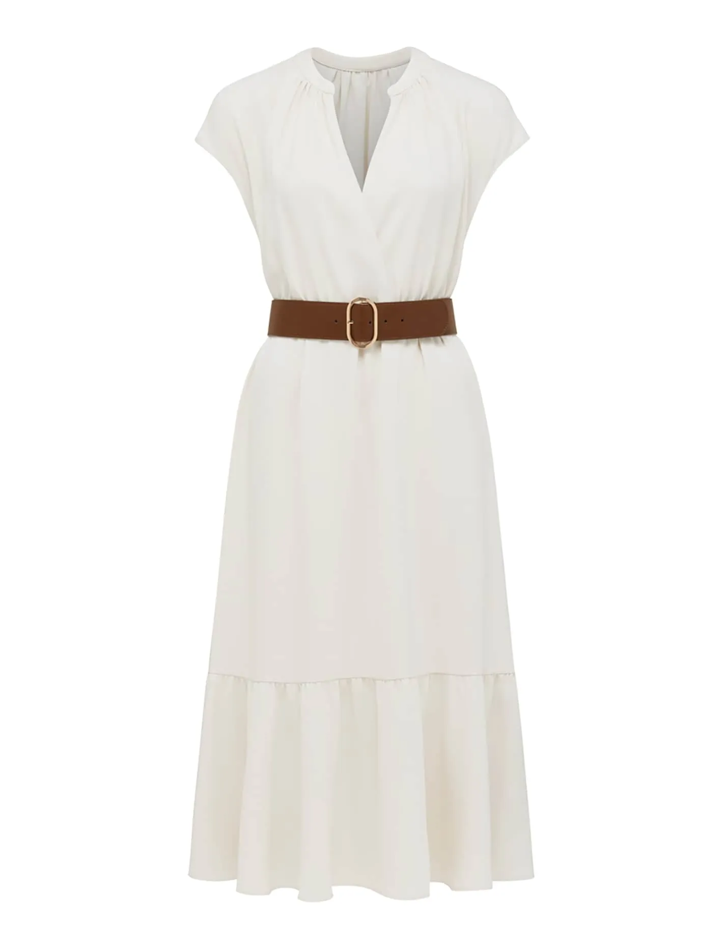 Lola Belted Midi Dress
