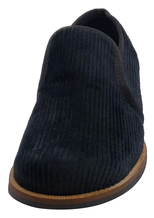 Luccini Panna Strech Soft Black Slip On for Boy's and Girl's