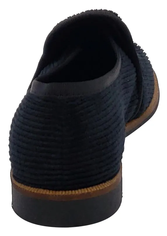 Luccini Panna Strech Soft Black Slip On for Boy's and Girl's