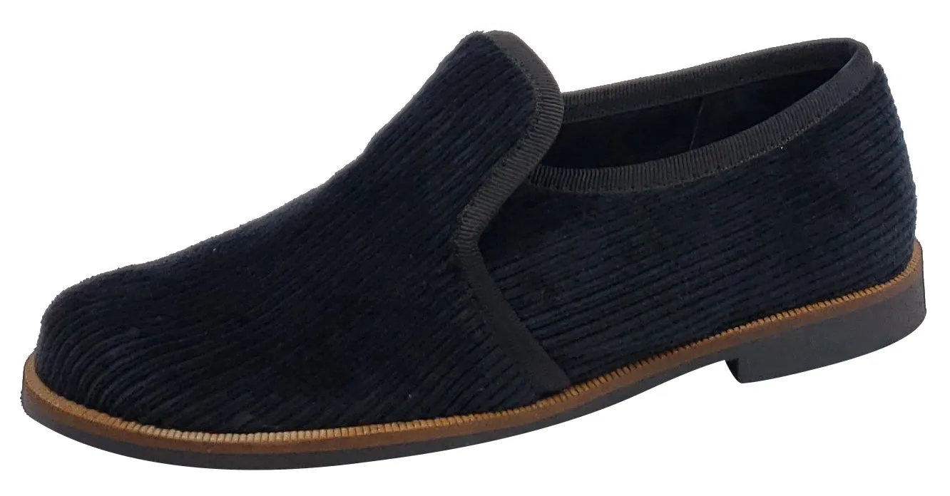 Luccini Panna Strech Soft Black Slip On for Boy's and Girl's