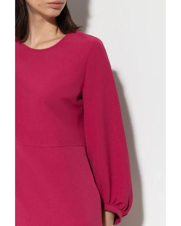 Luisa Cerano 3/4 Sleeve Mini Dress
