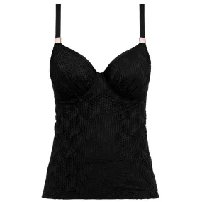 Marseille Black Tankini Swimsuit - Fantasie Swim