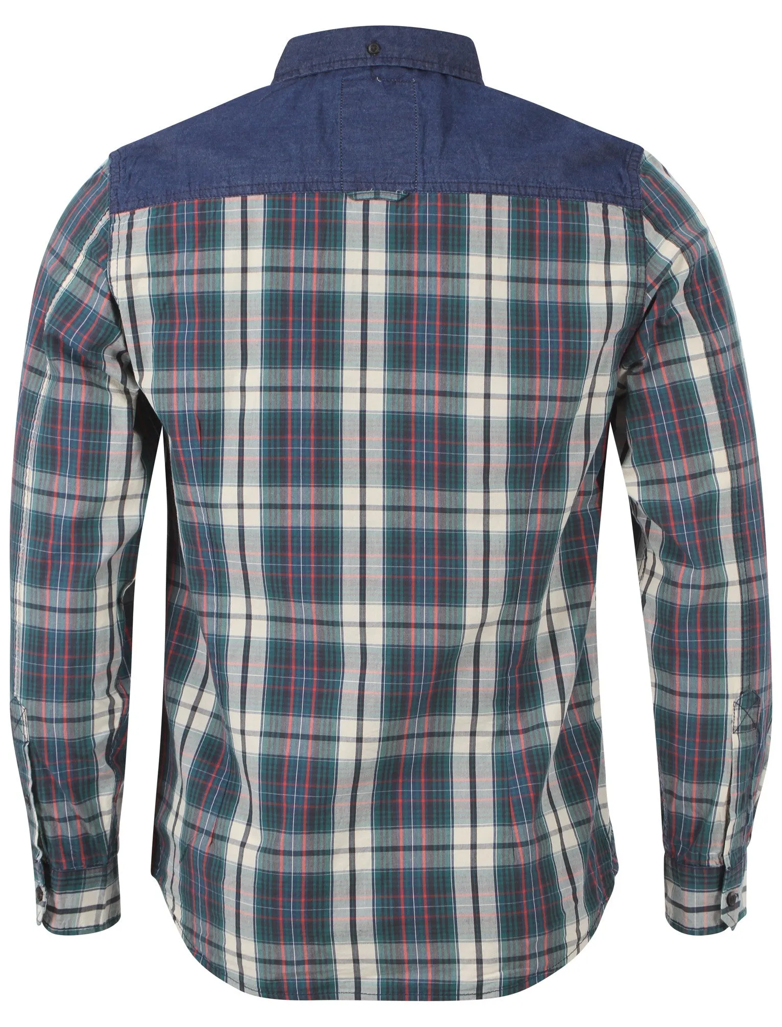 Men's Tokyo Laundry Fritz Cotton Shirt in green