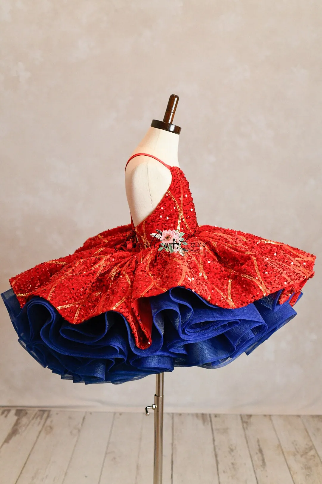 New. Nutcracker Dance Red/Blue 6-7 year