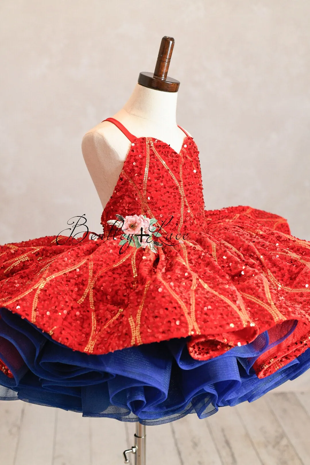 New. Nutcracker Dance Red/Blue 6-7 year