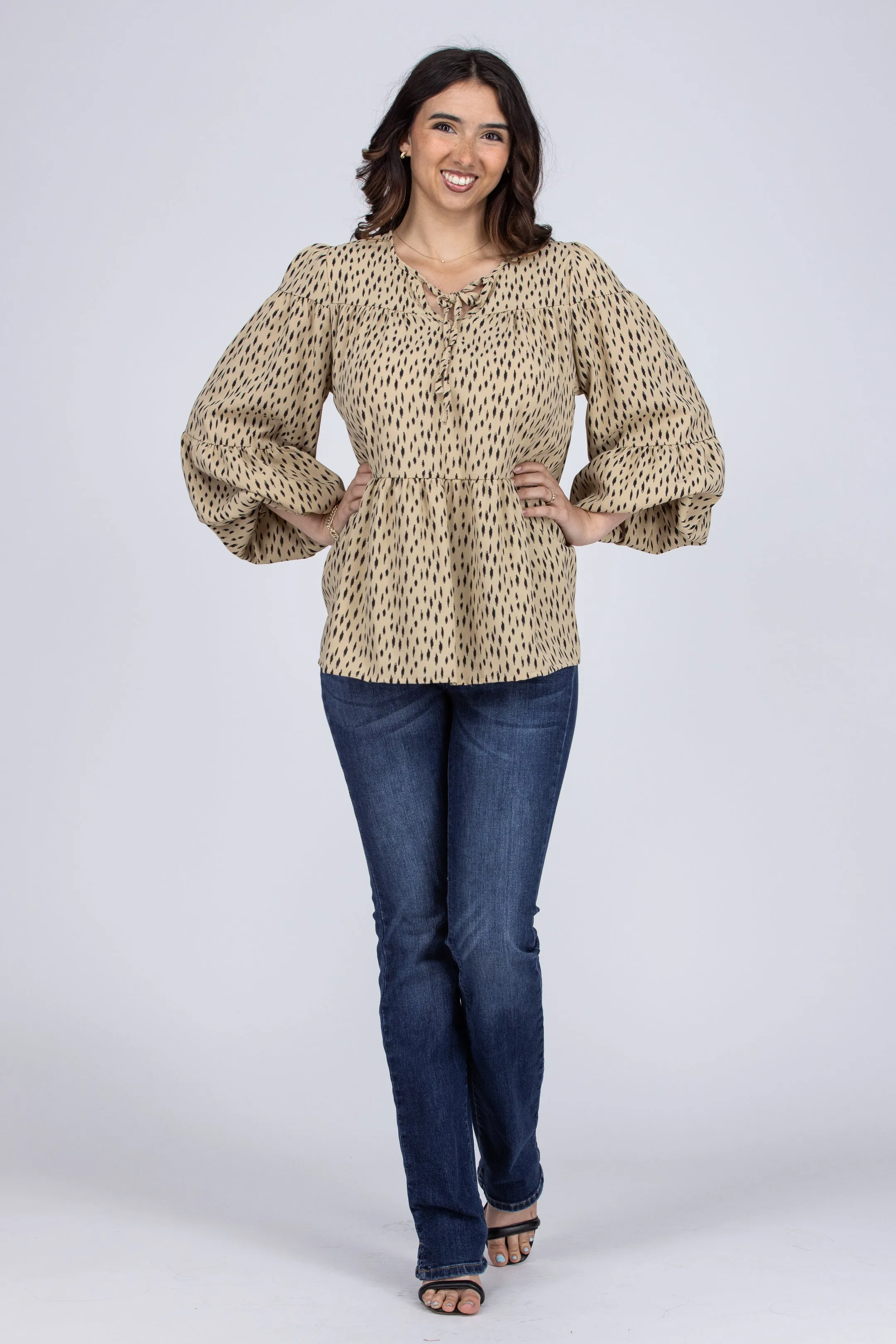 No Changing My Mind Long Sleeve Top * Final Sale*