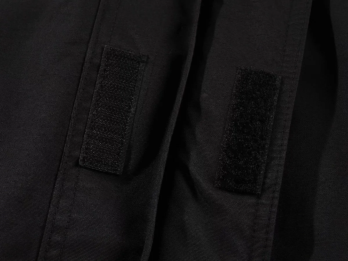 NOVA_OR, WATERPROOF WINTER JACKET PESSO NOVA, BLACK ORANGE
