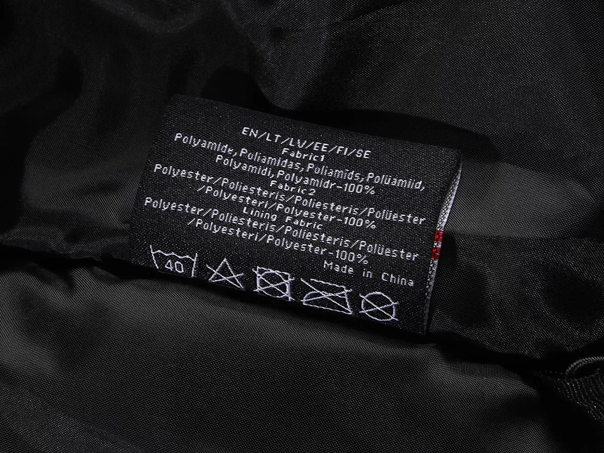 NOVA_OR, WATERPROOF WINTER JACKET PESSO NOVA, BLACK ORANGE