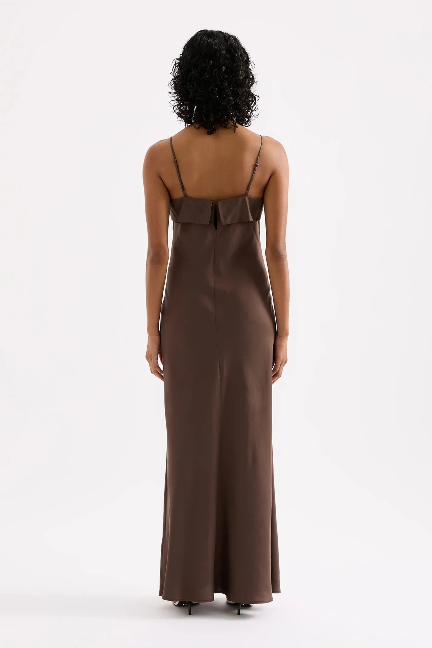 Nude Lucy 'Thea Slip Maxi Dress' - Clove