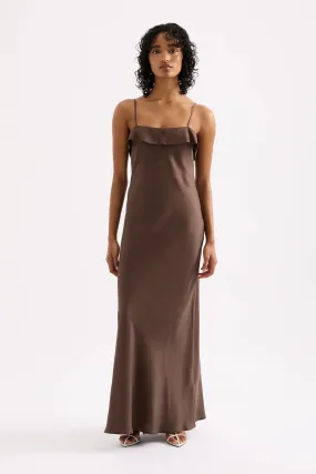 Nude Lucy 'Thea Slip Maxi Dress' - Clove