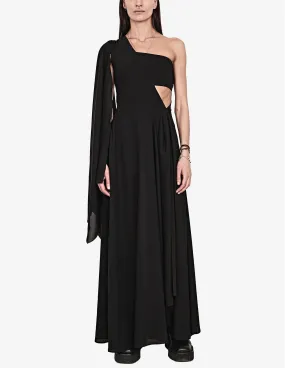 One-sleeve Cutout Dress