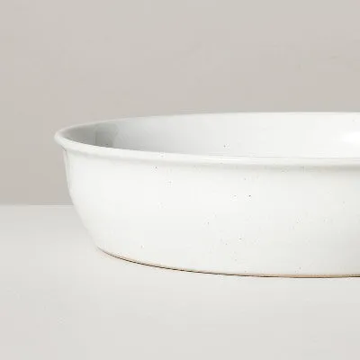 Open Box - 4pk 27oz Flared Brim Stoneware Pasta/Grain Bowls Vintage Cream - Hearth & Hand with Magnolia