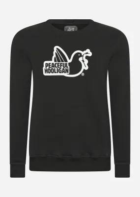 Outline sweatshirt - black