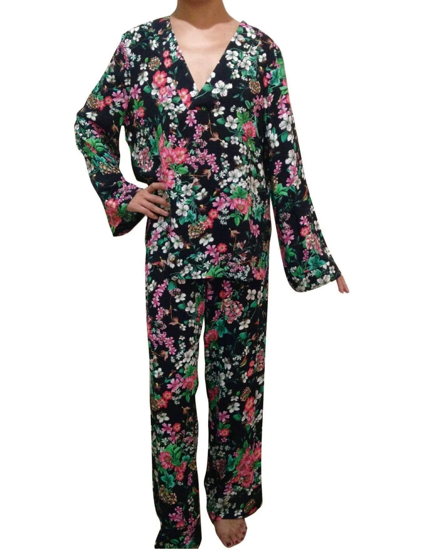 Pajama Set Up Wikiki Night Pajama