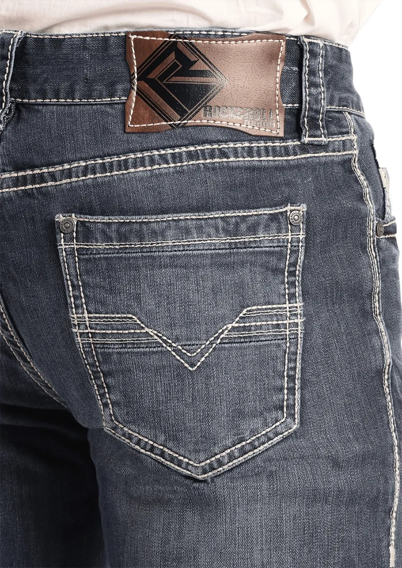 Panhandle Slim Men's Regular Fit Stretch Straight Bootcut Jeans
