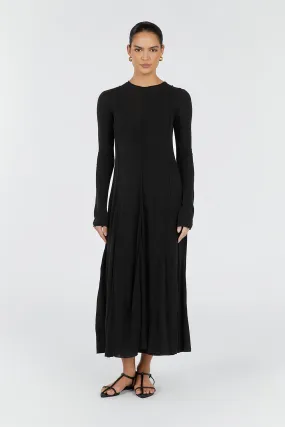 PARKER BLACK LONG SLEEVE DRESS