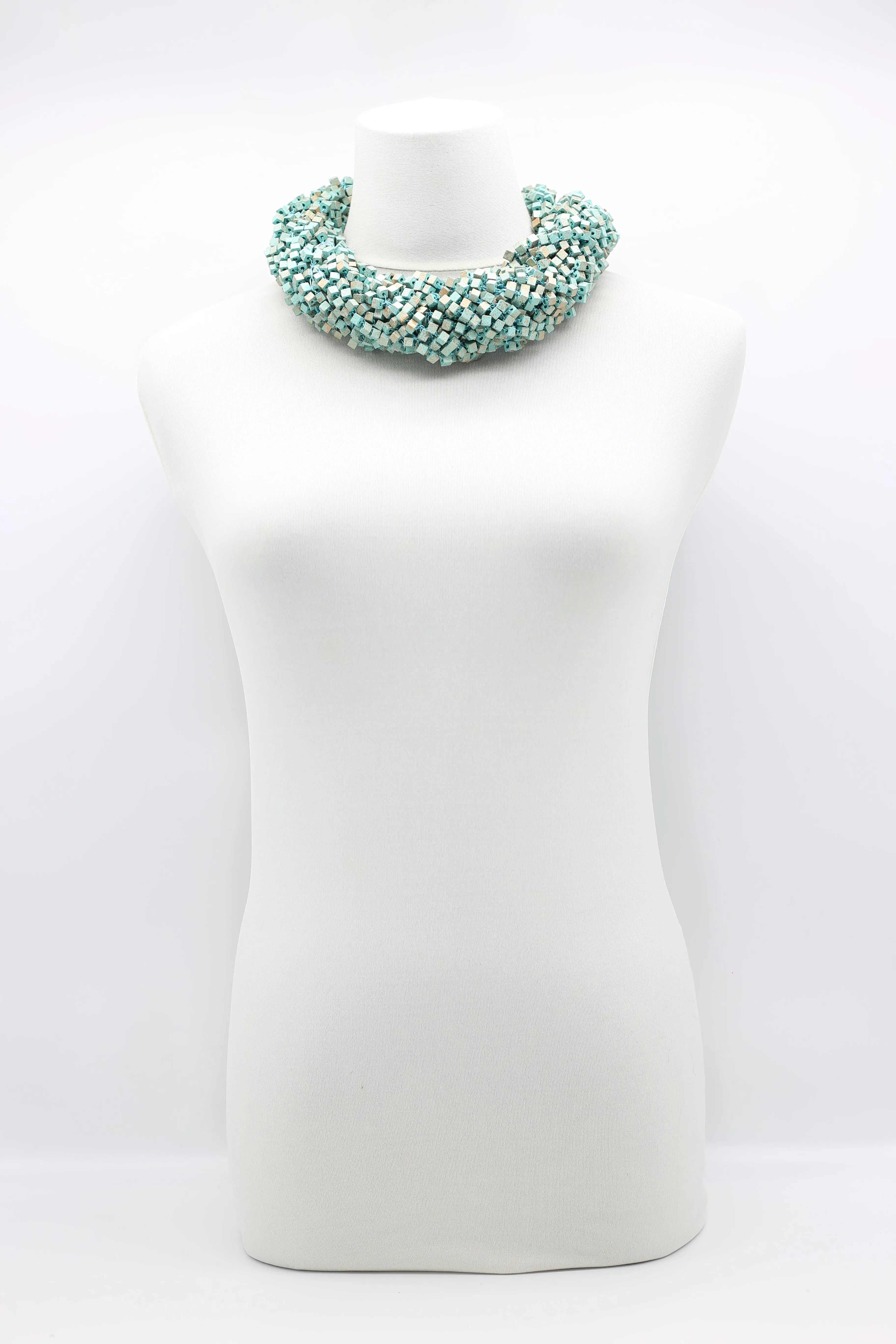 Pashmina Fishnet Infinity Scarf - Hand-painted