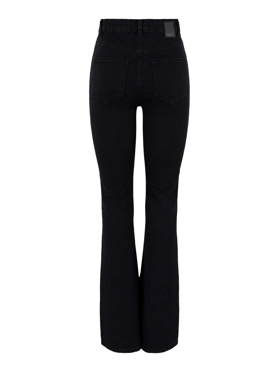 Peggy High Waisted Flared Jeans - Black