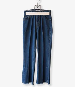 PHEENY/VINTAGE DENIM FLARED PANTS(INDIGO)