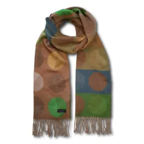 Polka Dot Printed Scarf