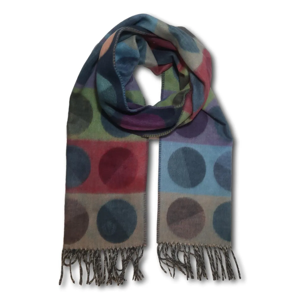 Polka Dot Printed Scarf