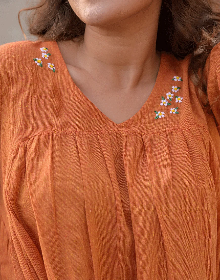 Pumpkin Orange Co-ord Set